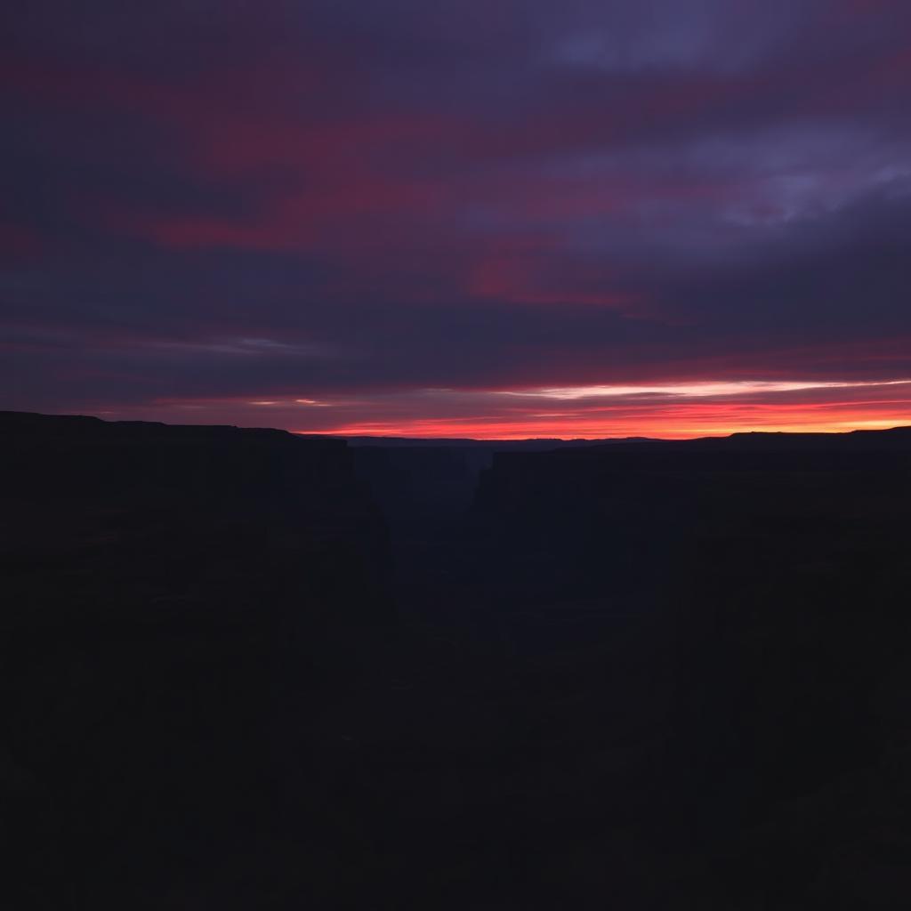Canyon Wind at Dusk